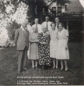 emma's children and Johanna and her son Emil