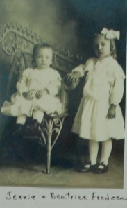 Jennie and Beatrice Fredeen
