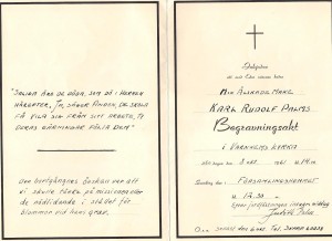 Rudolfs begravningsinbjudan