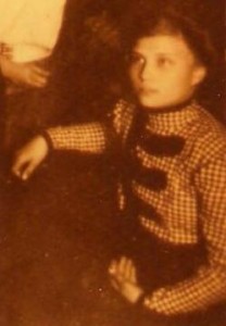 Tekla 1910 på avskeds-Amerikafest på Kvighult