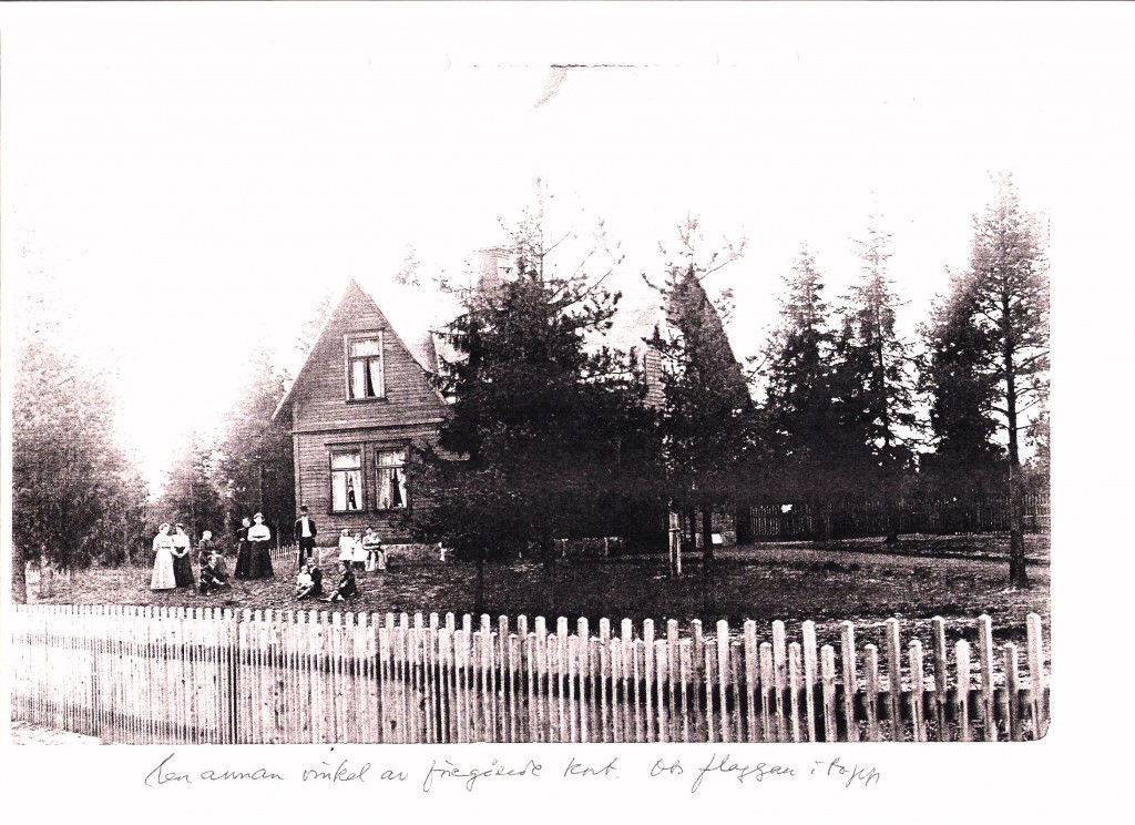 1911 Emigrationparty fr vä Hanna, Maria, Tilda, Rudolf, Sofia o Judith, John, Isak, Ruben, Anna o barnen