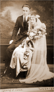 Henrys second wedding with Cora