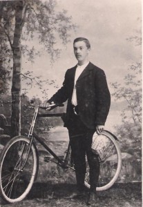 John Blomdahl med cykel